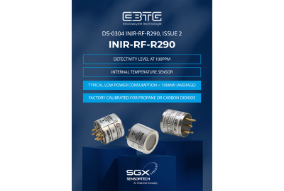 INIR2: Czujniki gazu dla twojego bezpieczeństwa od marki SGX Sensortech!